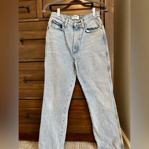 AGOLDE 90s Pinch Waist High Rise Straight Jeans in size  27